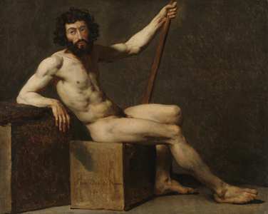 Nude Study, late 18th-early 19th century (oil on canvas)