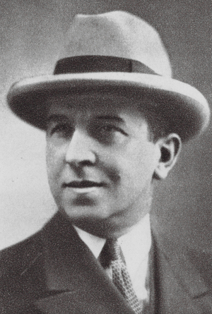 Portrait of Lucien Peri (b/w photo)