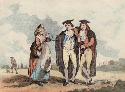 Bucks of the First Head (colour litho)