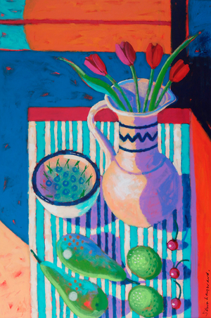 Still Life # , 2025 (acrylic on board)