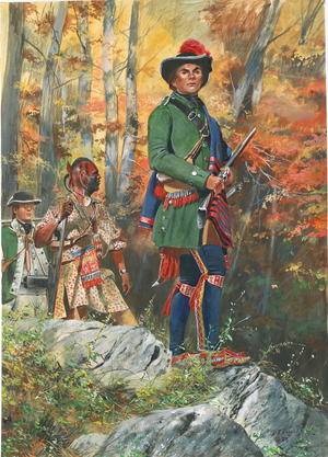 TRW322-Joseph Brant, 2023 (watercolour and gouache on paper)