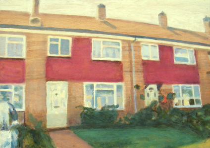 A place to live 48, 2012 (oil on plywood)