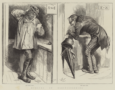Humours of Electioneering (engraving)