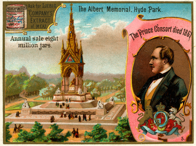 The Albert Memorial in Hyde Park, London