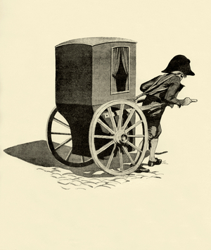18th century vinaigrette (two wheeled carriage)