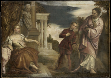 The Choice between Virtue and Passion, 1590-1680 (oil on canvas)