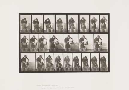 Plate 403. Emptying Bucket of Water, 1885 (collotype on paper)