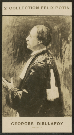 Georges Dieulafoy, Medecin, 1840 (b/w photo)