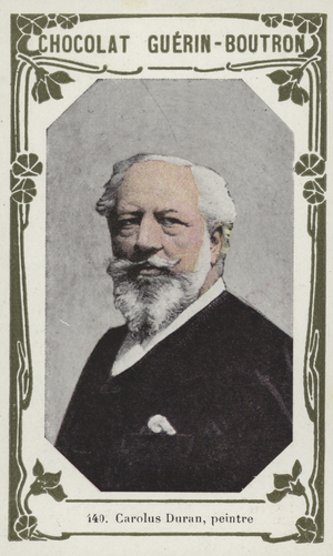 Carolus Duran, peintre (coloured photo)