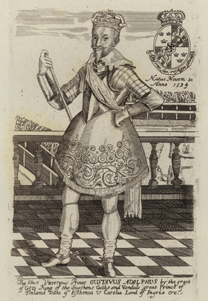 Gustavus Adolphus, King of Sweden (engraving)