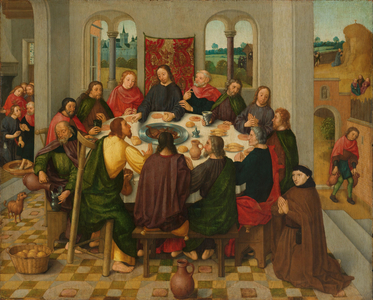 Last Supper, 1485 (oil on panel)