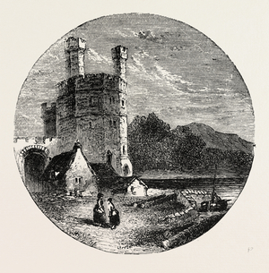 Eagle Tower Carnarvon Castle.