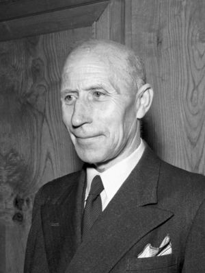 Oslo 19460926 k.m. Nordanger present at the county governor's meeting …, 1946 (photo)