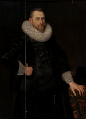 Portrait of Dirck Corver, 1622 (oil on panel)