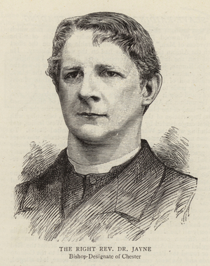The Right Reverend Dr Jayne (engraving)