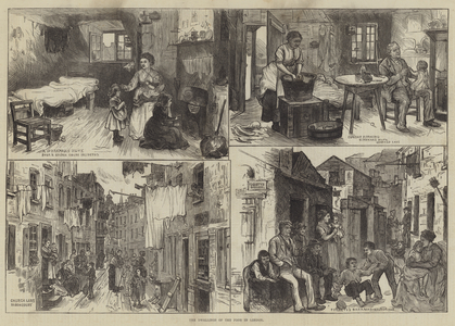 The Dwellings of the Poor in London (engraving)