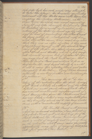 Letter from William Bruce, Resident at Bushire, to Sir Evan Nepean, President and Governor in Council at Bombay, 16th August 1815 (ink on paper)