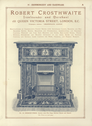 Page from The Architect's, Surveyor's and Engineer's Compendium 1892 (engraving)