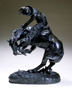 The Rattlesnake (Snake in the Path), 1905 (bronze)
