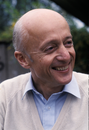 Oslo: 19810914 Politician Kåre Willoch (H) the day before the 1981 parliamentary elections. Smiling …, 1981 (photo)