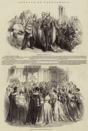 Opening of Parliament (engraving)