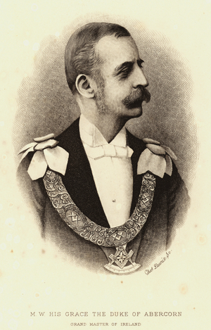 MW His Grace the Duke of Abercorn, Grand Master of Ireland (engraving)