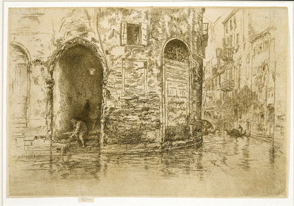 Two Doorways, 1880 (etching)