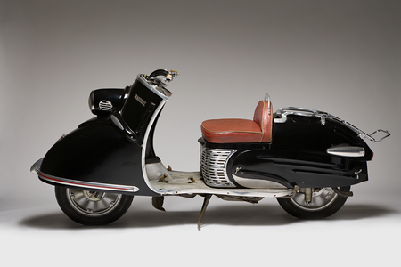 Classic Motorbike Bastert Einspurauto 175, Scooter (photo)