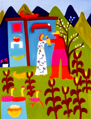 La Juventud de Nubia, 1998 (oil on linen)