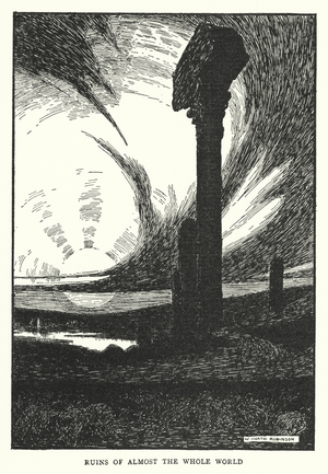 Ruins of almost the whole world (litho)