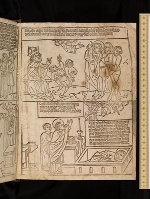 Apocalypse, c.1470 (woodcut)