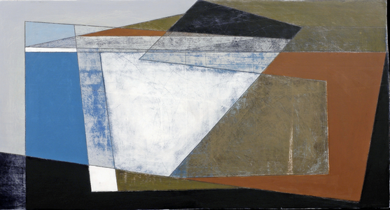 Red Coast 2007 36 x 68 cms acrylic on plywood