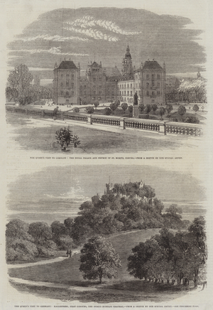 The Queen's Visit to Germany (engraving)