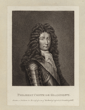 Philibert Comte de Grammont (engraving)