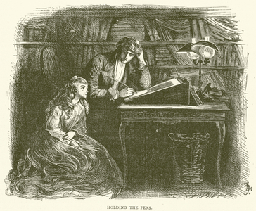 Illustration for David Copperfield (engraving)