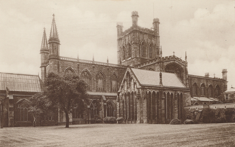 Chester Cathedral (b/w photo)