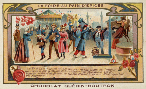 Gingerbread Fair, Paris (chromolitho)