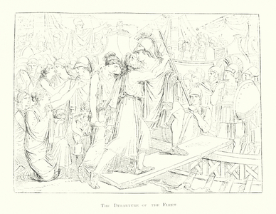 The Departure of the Fleet (litho)