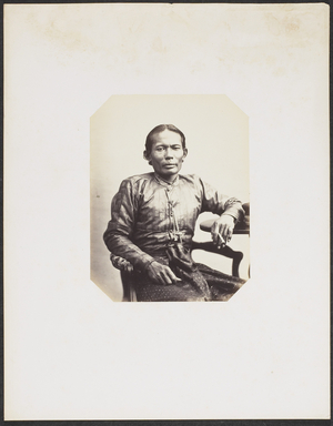 Khounraxassombat, aged 38, 1861 (albumen print)