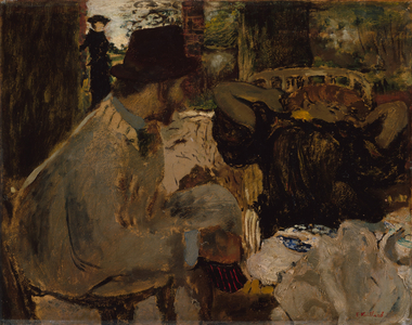 Conversation, 1897-8 (oil on cardboard)