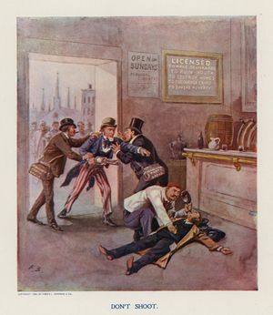 Don't shoot (colour litho)