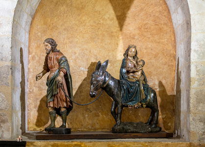 Escape to Egypt, 15th century (sculpture)