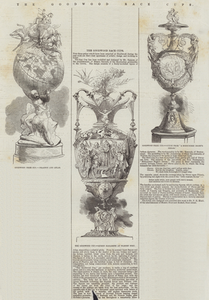 The Goodwood Race Cups (engraving)