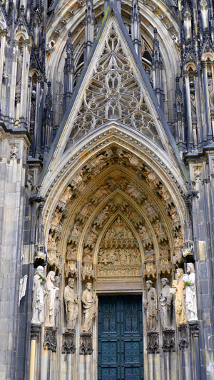 The Kolner Dom (The Cathedral of Saint Peter)