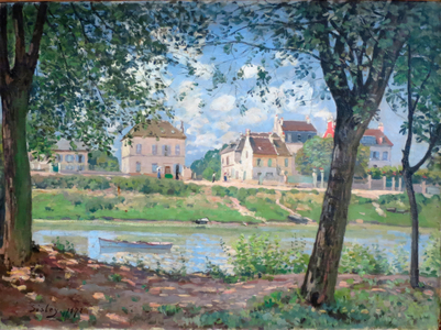 Villeneuve-la-Garenne, 1872 (oil on canvas)