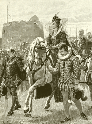Queen Elizabeth at Tilbury (engraving)