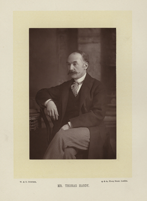 Mr Thomas Hardy (b/w photo)