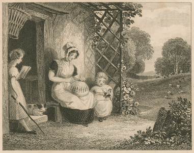Lace making (engraving)