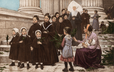 Palm Sunday (colour photogravure)