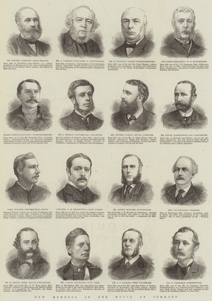 New Members of the House of Commons (engraving)